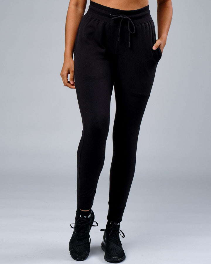 Unisex Rival FLXFleece Track Pants - Black