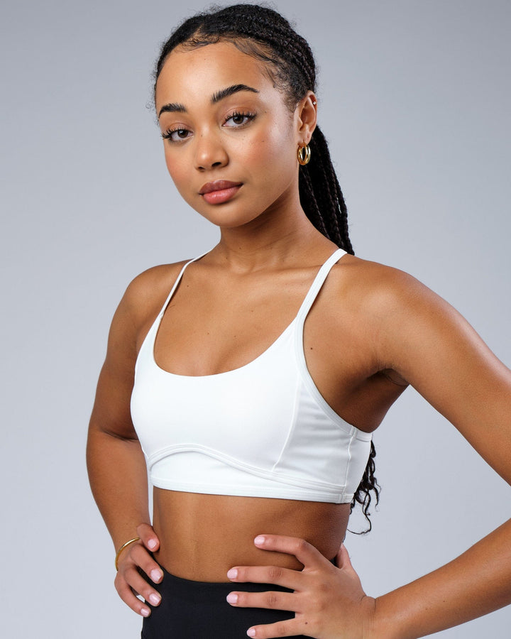 Contour Sports Bra - White