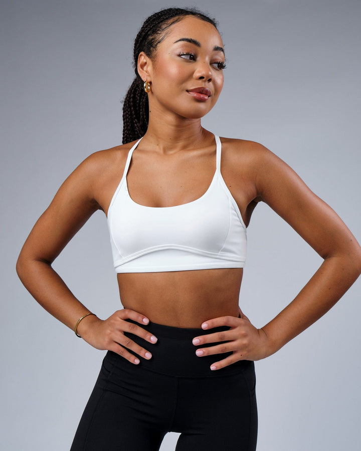Contour Sports Bra - White
