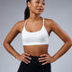 Contour Sports Bra - White