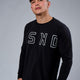 Expand FLXCotton LS Tee - Black