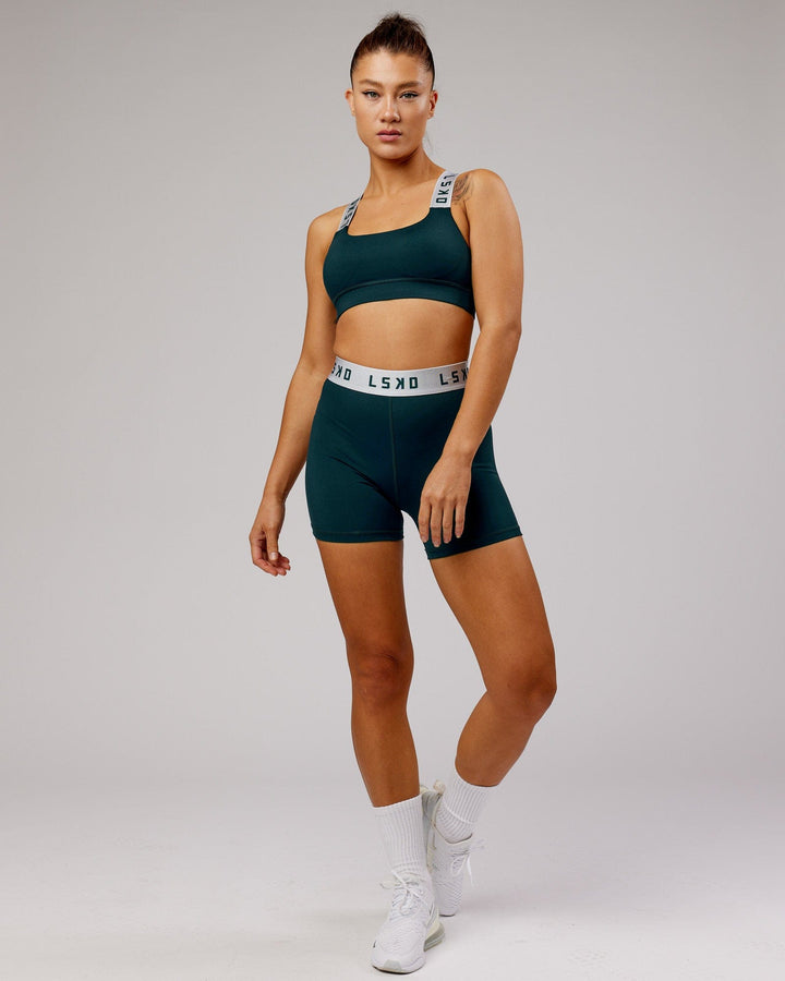 Competition Sports Bra - Deep Teal