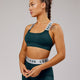 Competition Sports Bra - Deep Teal