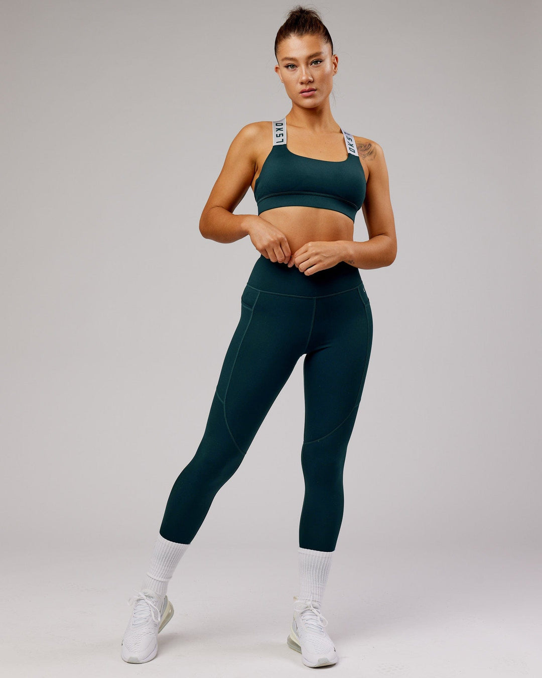 Competition Sports Bra - Deep Teal