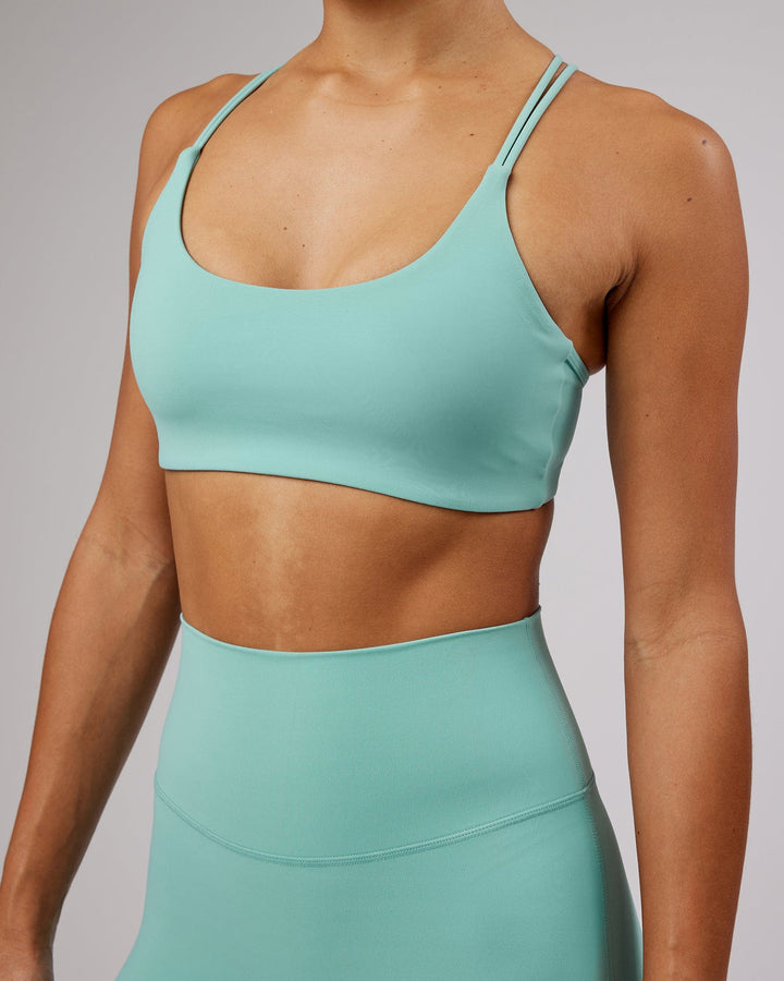 Yin Sports Bra - Nile Blue