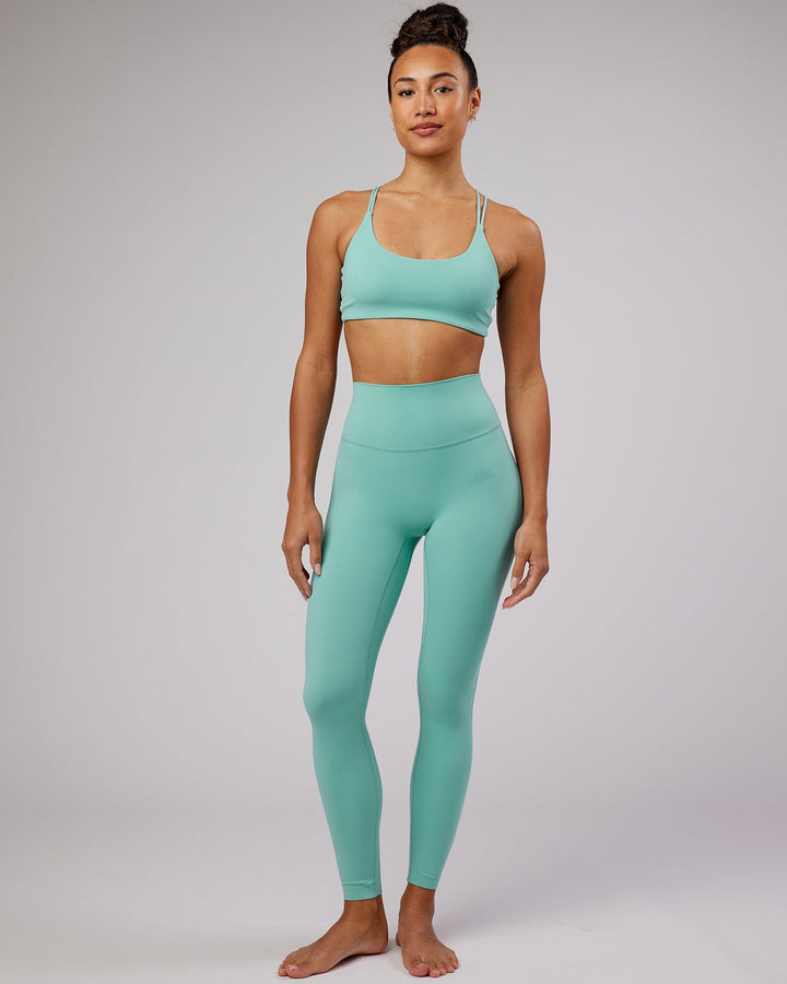 Yin Sports Bra - Nile Blue