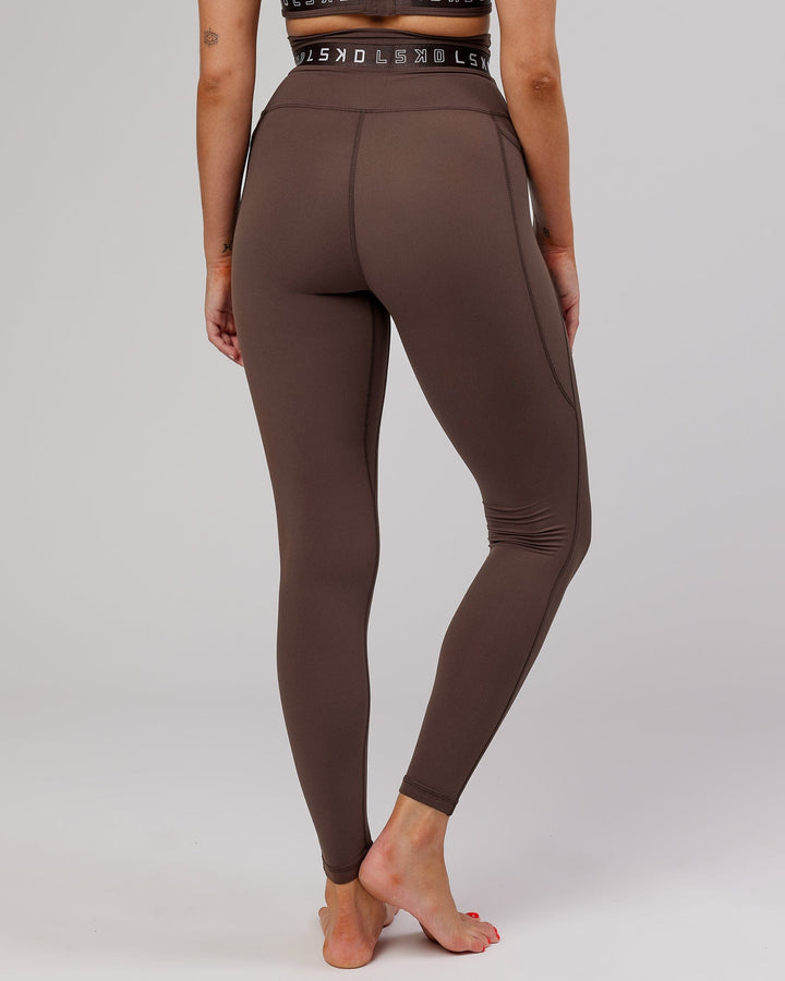 Circuit Full Length Tights - Walnut