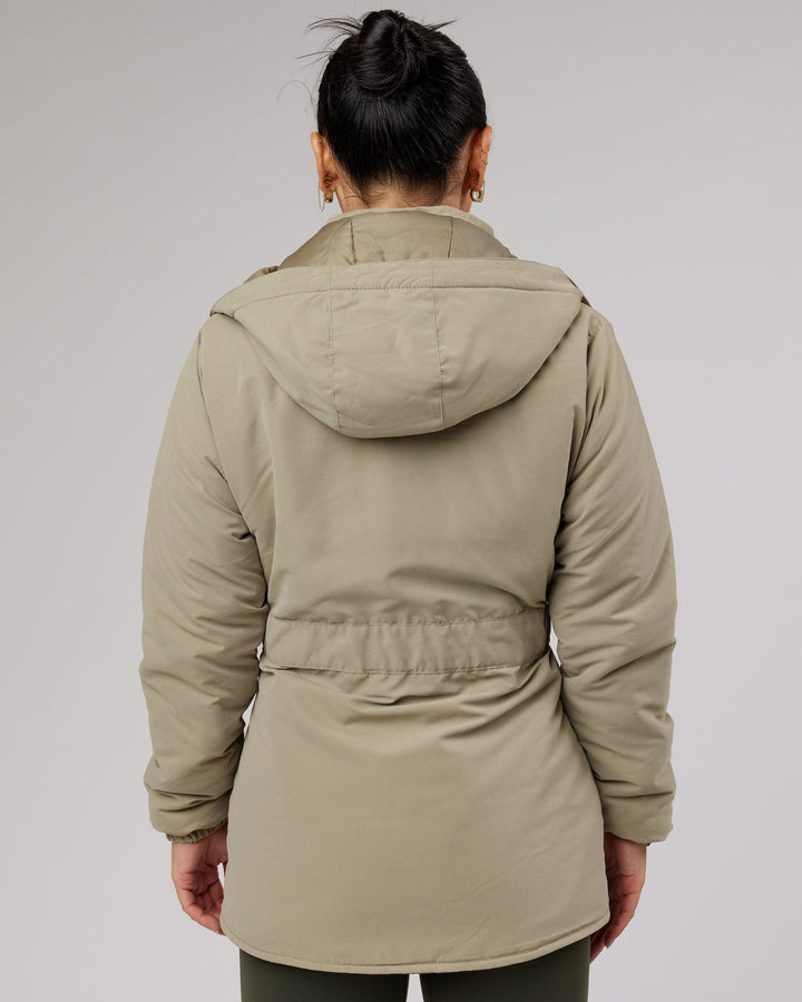 Tapered Tie-Waist Jacket - Laurel Oak