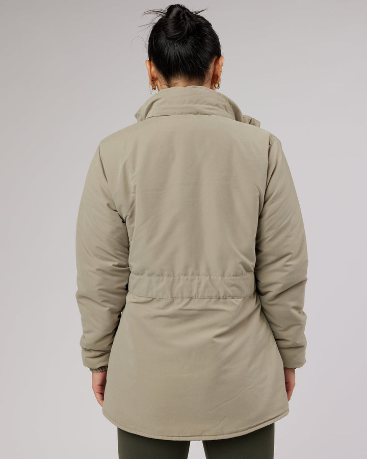Tapered Tie-Waist Jacket - Laurel Oak
