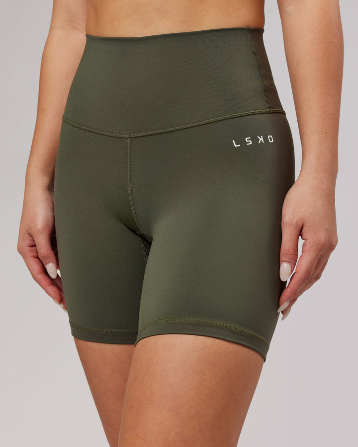 Base Mid Short Tights - Forest Night
