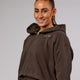 Bridge Zip Through Hoodie - Walnut