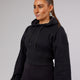 Becca Corset Hoodie - Black