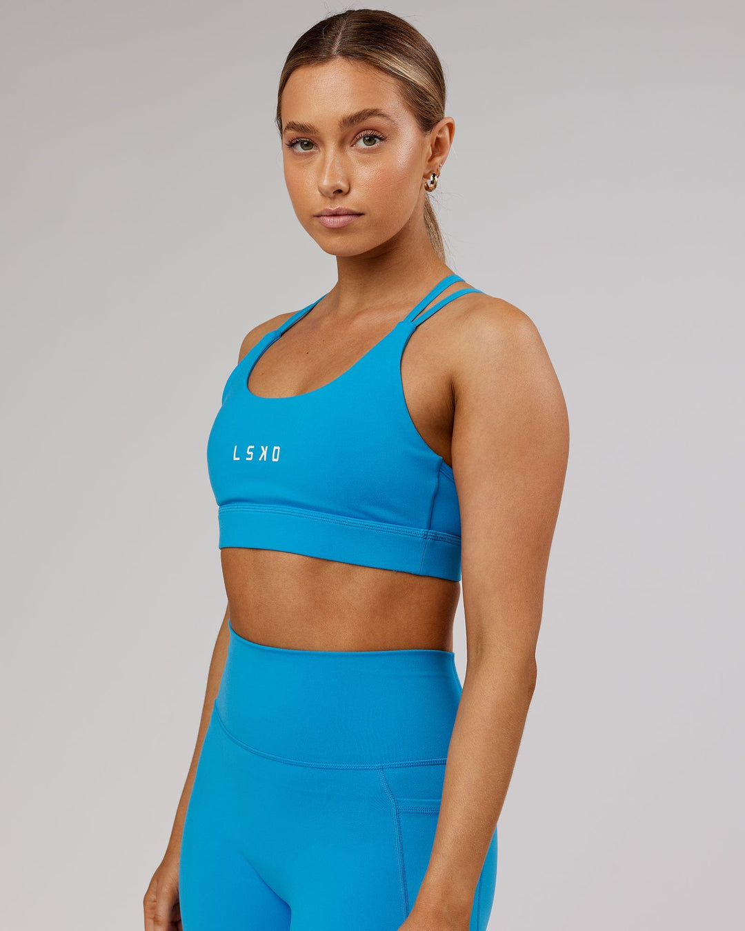 Bridge Sports Bra - Ibiza Blue