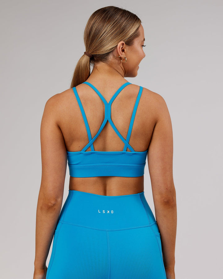 Bridge Sports Bra - Ibiza Blue