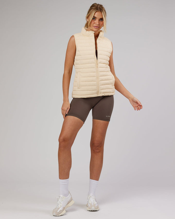 Uplift Puffer Vest - Classic Cream