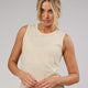Elevate Training Tank - Classic Cream