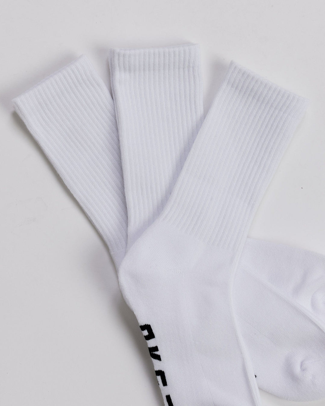 3 pack Essential Crew Sock - White