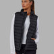Woman wearing All-day Puffer Vest - Black