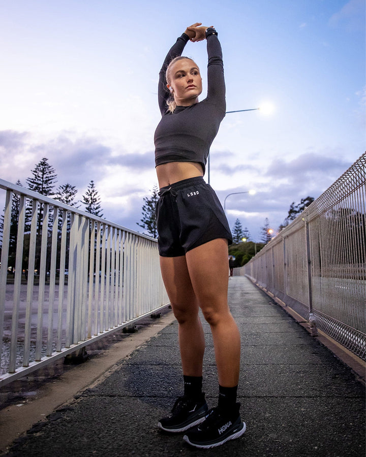 Dynamic Run Shorts - Black