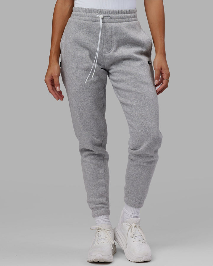 Unisex Capsule Track Pants - Lt Grey Marl