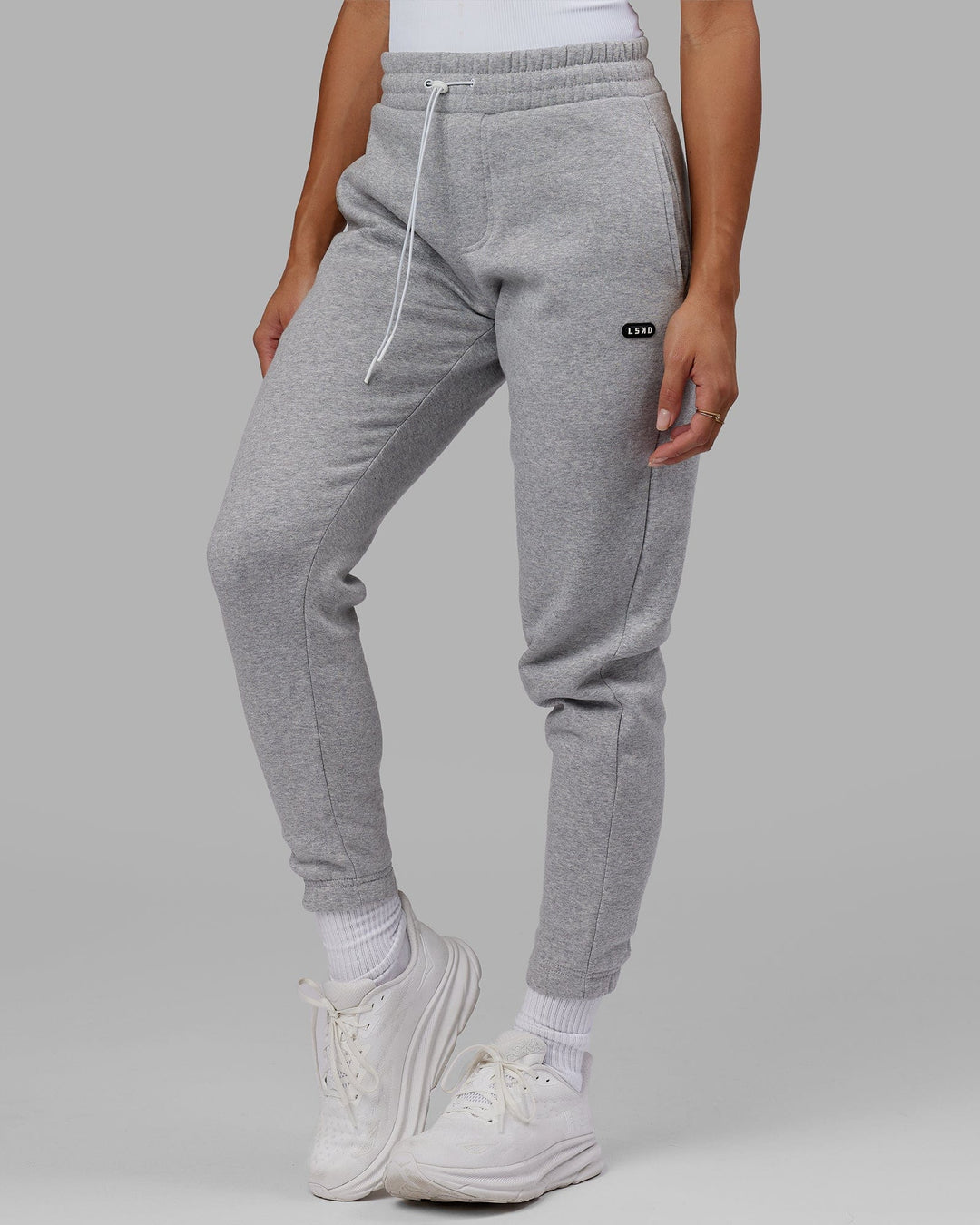 Unisex Capsule Track Pant - Lt Grey Marl