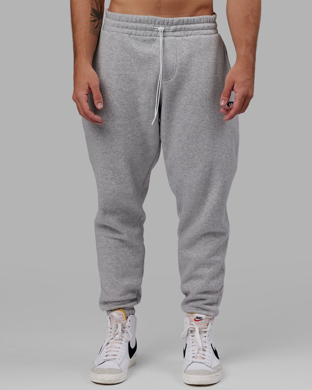 Unisex Capsule Track Pant - Lt Grey Marl