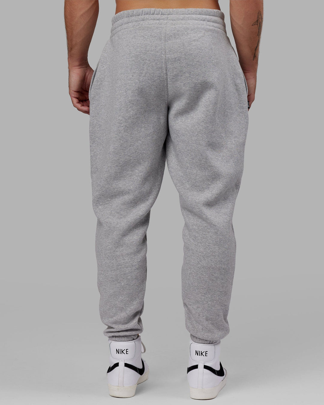 Unisex Capsule Track Pant - Lt Grey Marl
