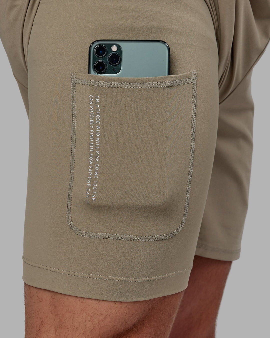 Man wearing Challenger 6&quot; Performance Short with Liner - Laurel Oak