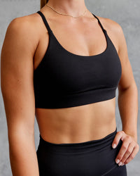 Elixir Sports Bra - Black