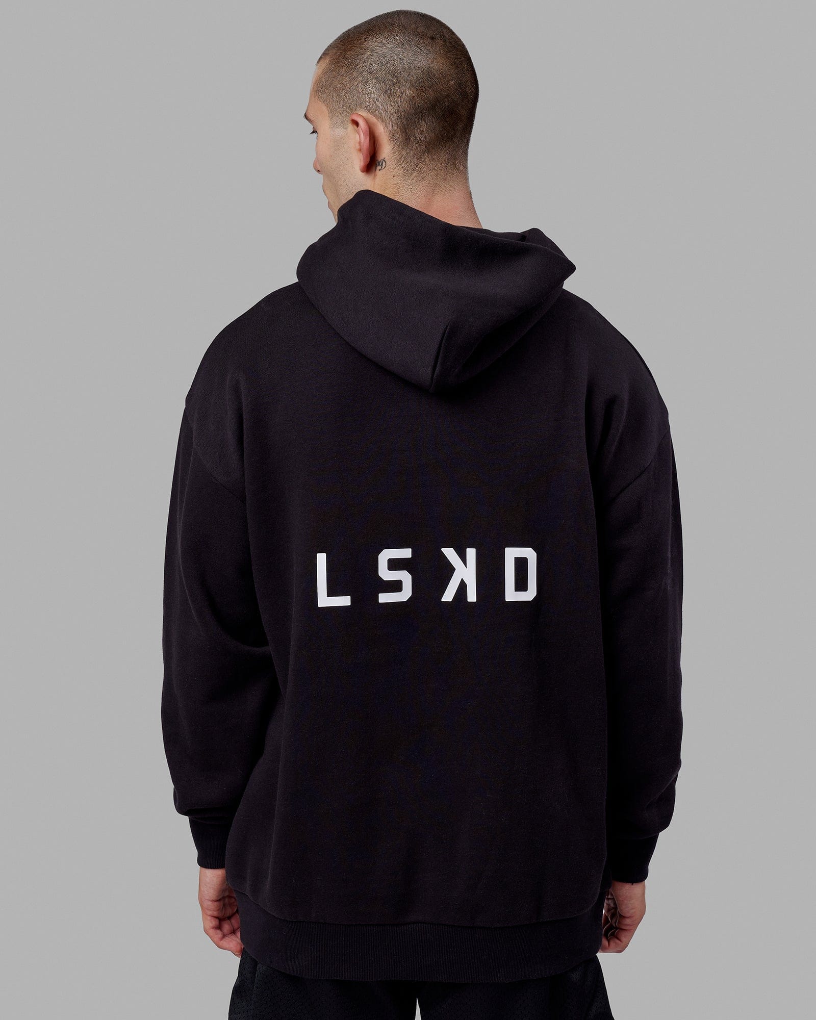 Endeavour Hoodie Oversize Black LSKD