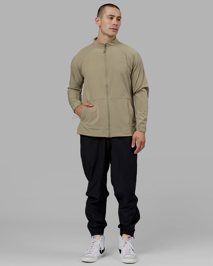 Man Wearing Energy Stretch Performance Jacket Laurel Oak