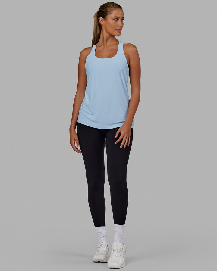 Woman wearing Freedom Performance Tank - Windsurfer