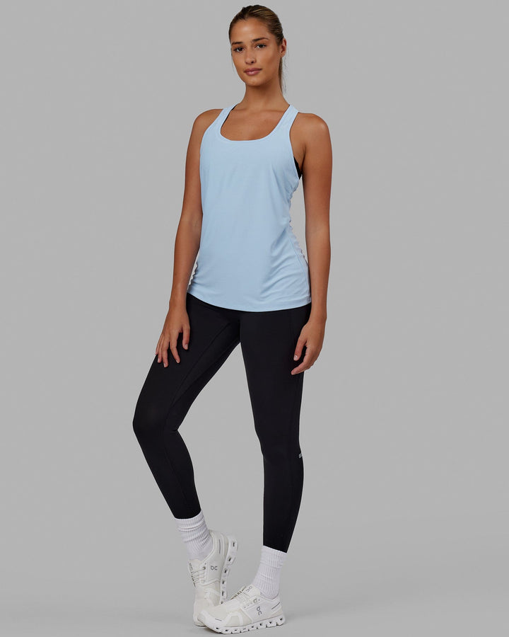 Woman wearing Freedom Performance Tank - Windsurfer