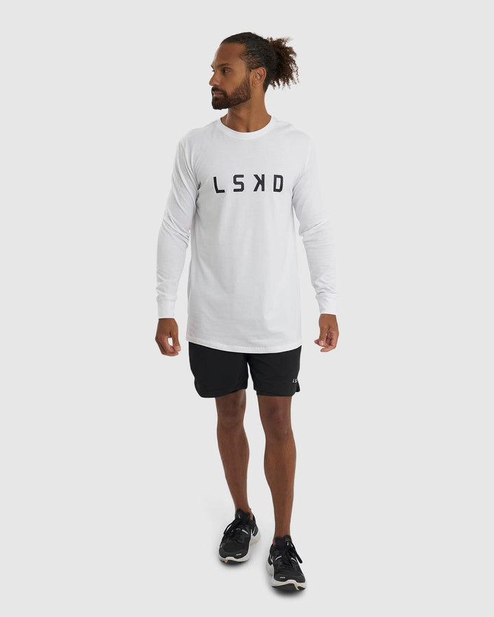 Power FLXDRY Performance LS Tee - White