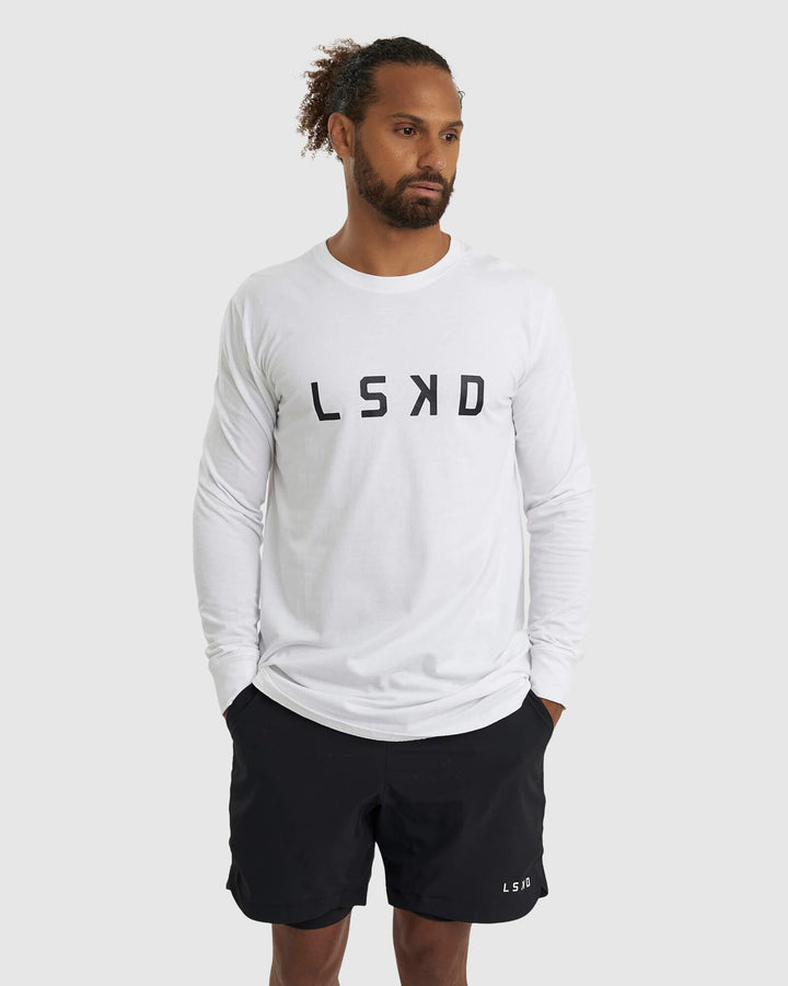 Power FLXDRY Performance LS Tee - White