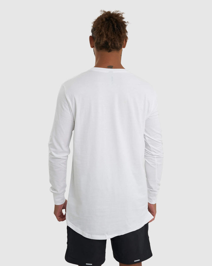 Power FLXDRY Performance LS Tee - White
