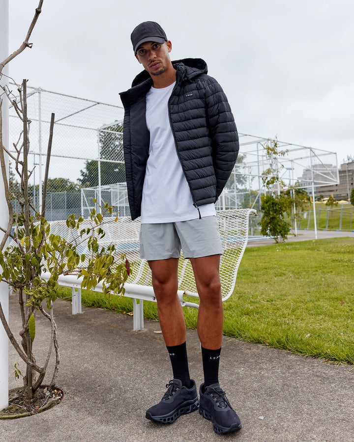 Man wearing All-day Puffer Jacket - Black