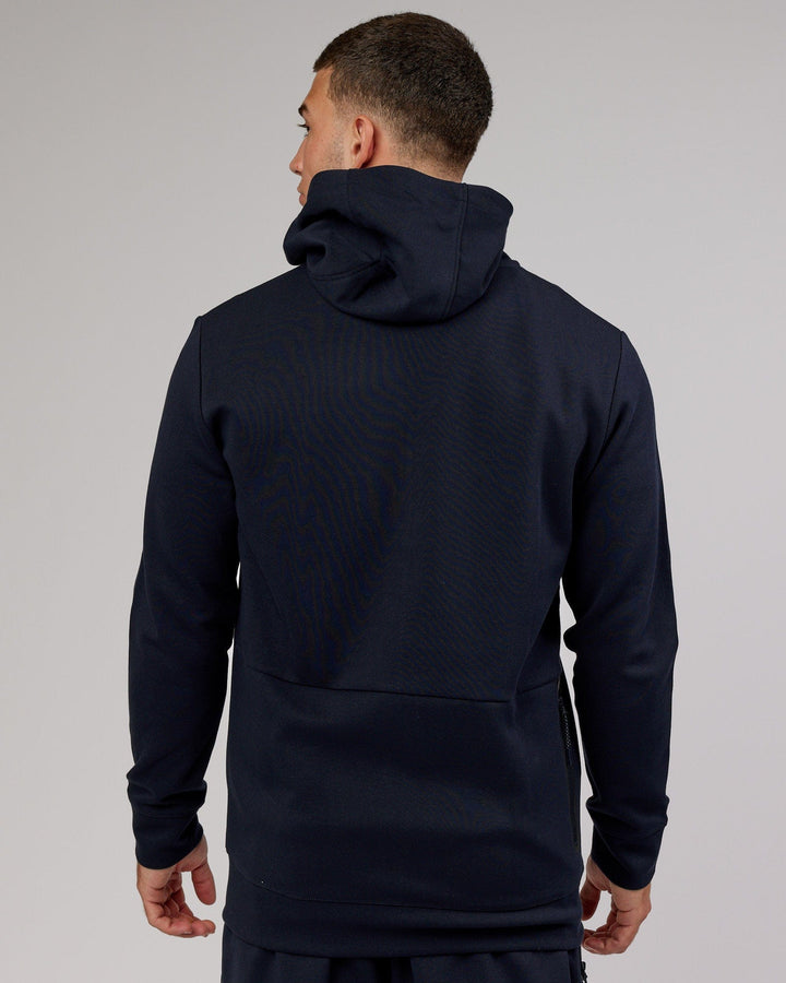 Athlete ForgedFleece Zip Up Hoodie - Dark Navy