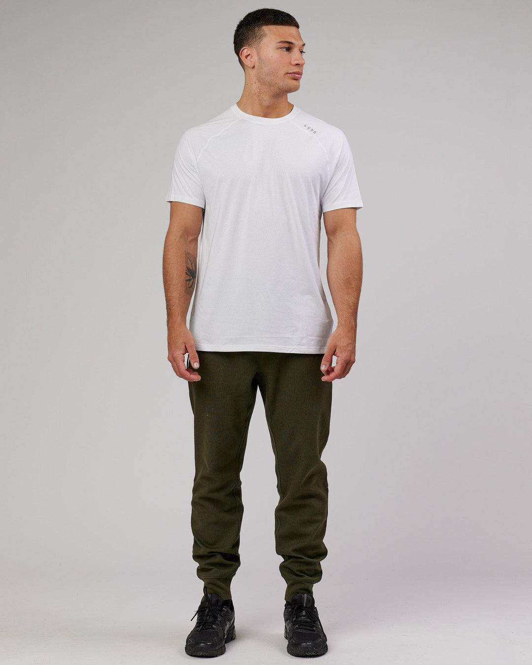 Athlete ForgedFleece Zip Track Pants - Forest Night