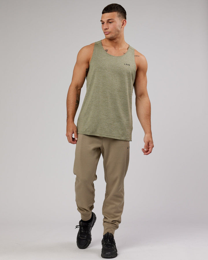 Athlete ForgedFleece Zip Track Pants - Laurel Oak