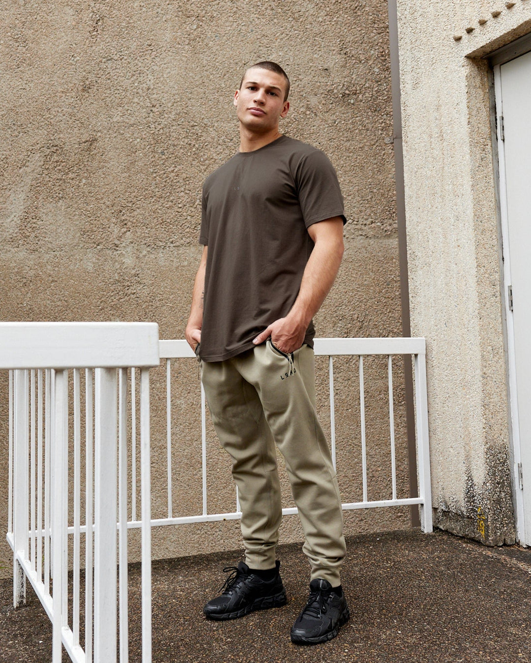 Athlete ForgedFleece Zip Track Pants - Laurel Oak