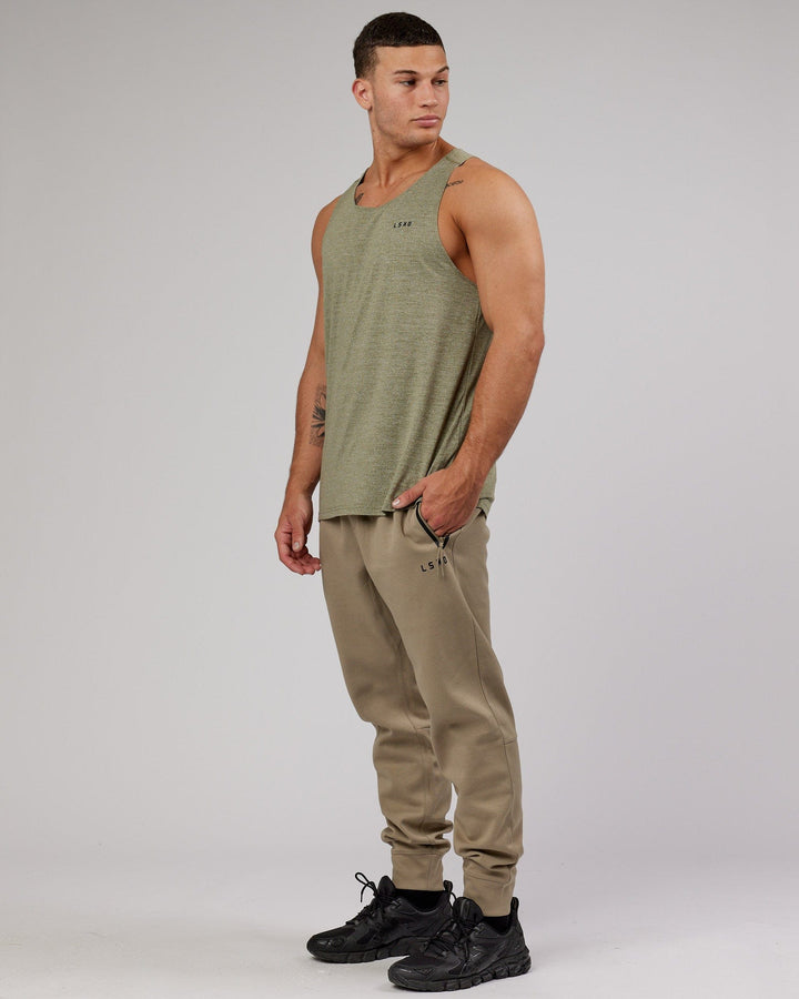 Athlete ForgedFleece Zip Track Pants - Laurel Oak