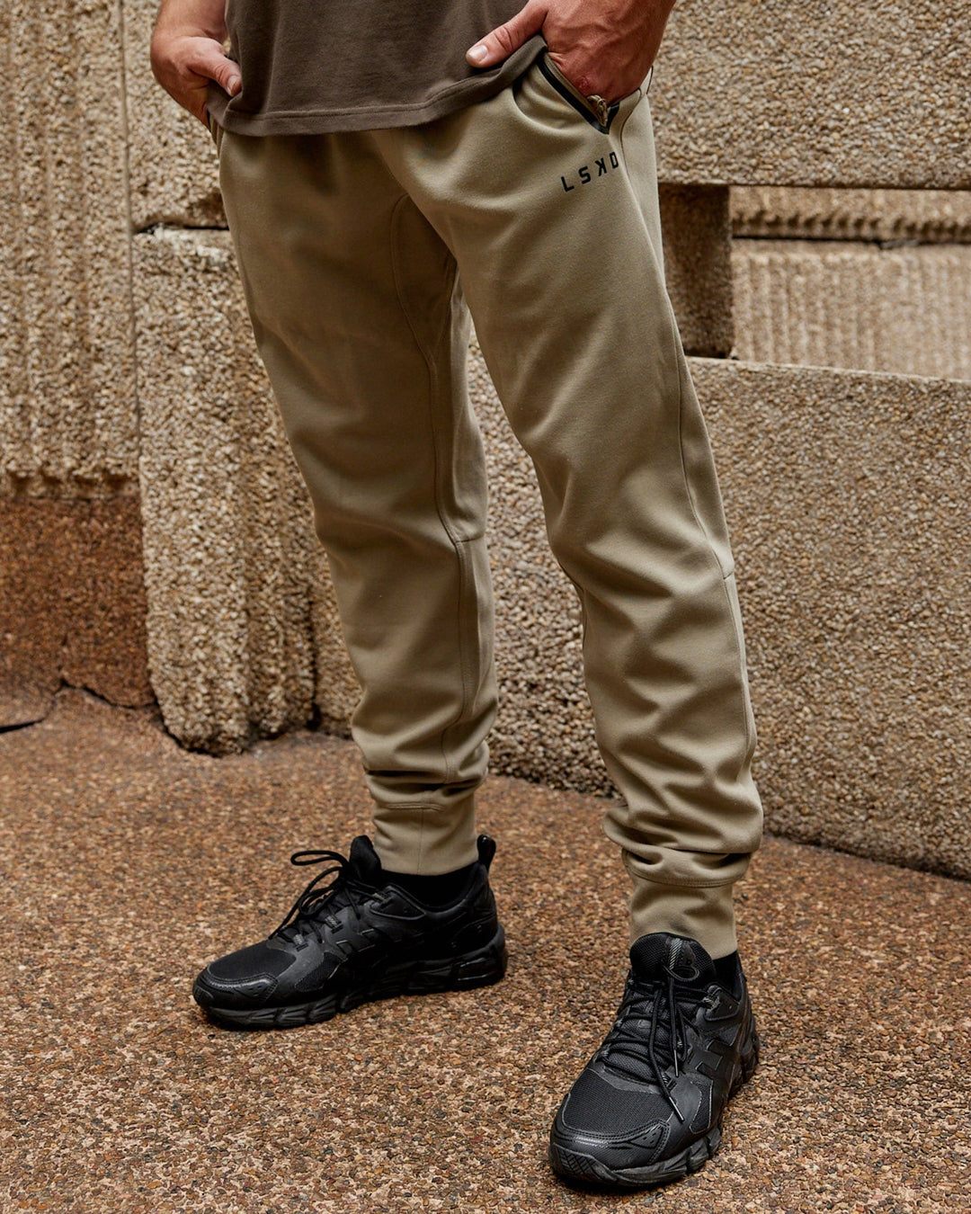 Athlete ForgedFleece Zip Track Pants - Laurel Oak