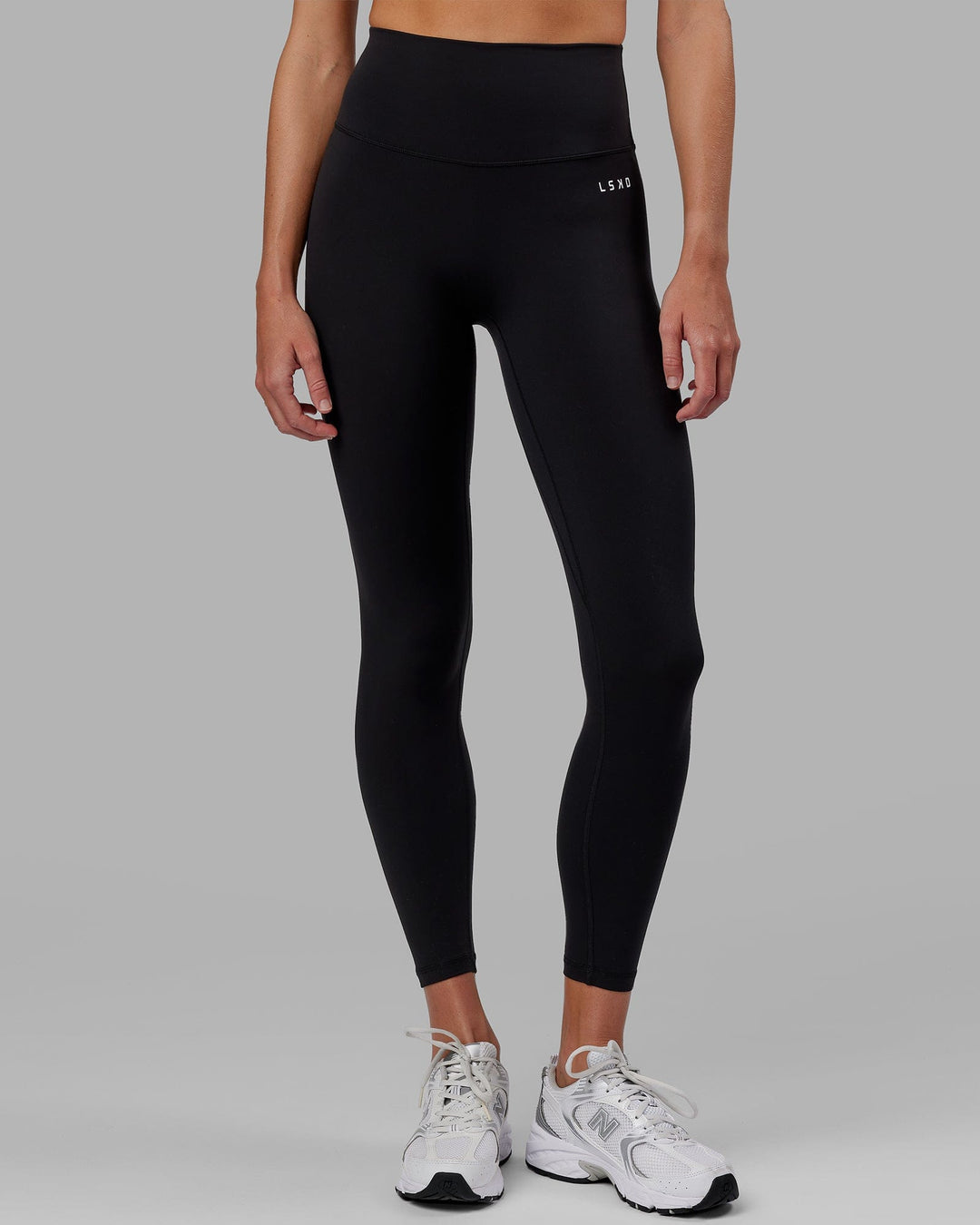 Woman wearing Base 2.0 Ultra High-Rise Full Length Legging - Black