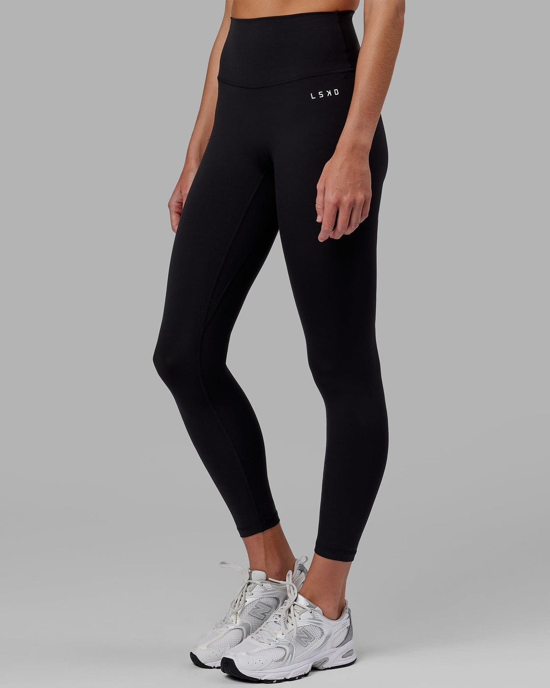 Woman wearing Base 2.0 Ultra High-Rise Full Length Legging - Black
