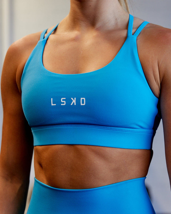 Bridge Sports Bra - Ibiza Blue