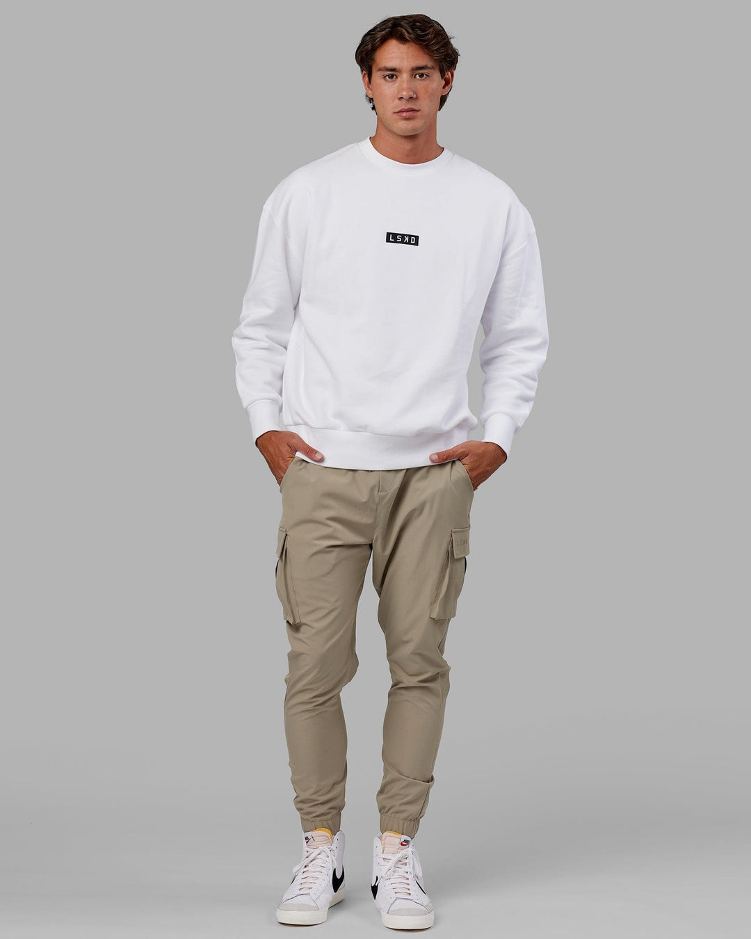 Cornerstone Sweater Oversize - White