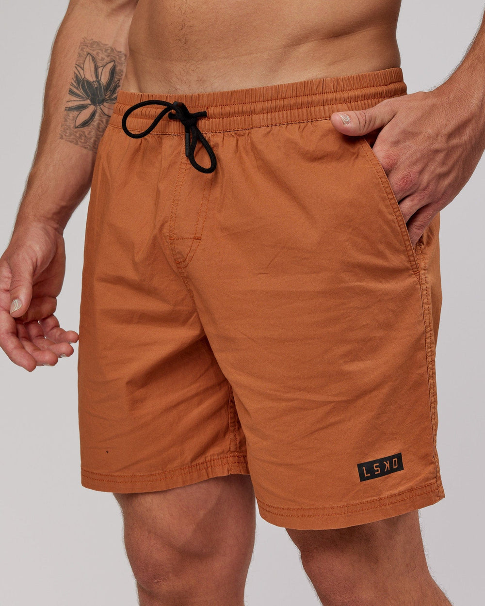 Man wearing Daily Short - Auburn