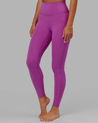 Woman wearing Elixir Ultra High-Rise Full Length Legging - Orchid