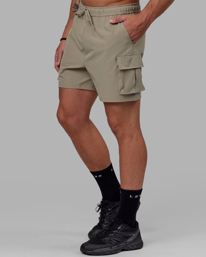 Man wearing Energy Stretch Performance Cargo Short - Laurel Oak